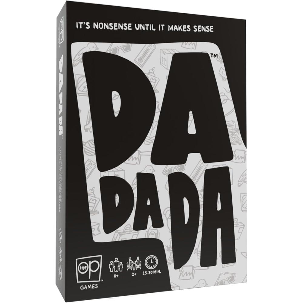 image:imageDadada The Nonsensical Party Game That Makes Sense Turns Gibberish into Hilarity Create Your Own New Hilarious Language Word and Image Association Game 2 Players Ages 8 amp Up 1530 Minutes