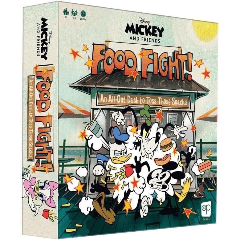 image:imageDisney Mickey and Friends Food Fight QuickRolling Family Dice Game Featuring Mickey Mouse Donald Duck Minnie Mouse Goofy and Daisy Duck Great Kids Game amp Family Board Game