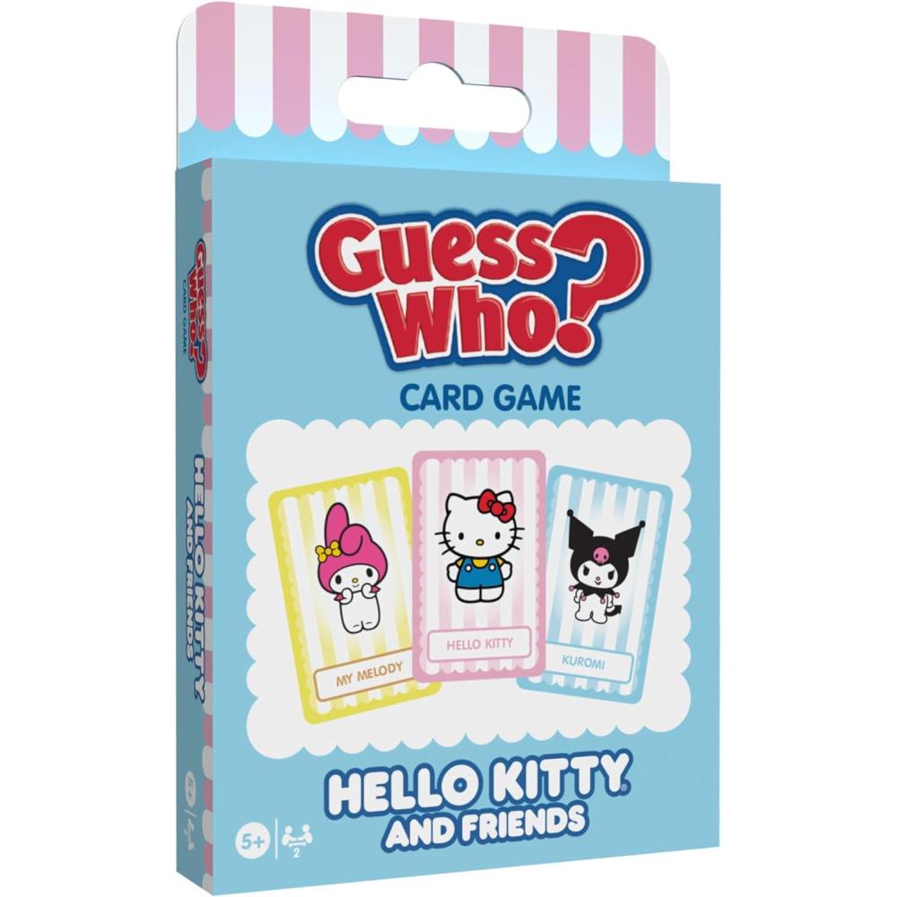 image:imageGuess WHO Card Game Hello Kitty and Friends Featuring 20 Characters My Melody Kuromi BadtzMaru and More Family Friendly Deduction Game Officially Licensed Merchandise amp Collectible