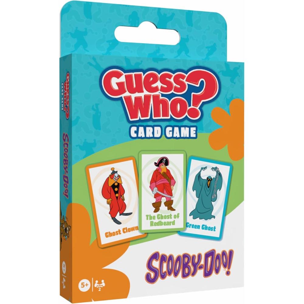 image:imageGuess WHO Card Game ScoobyDoo Villains Edition Classic Deduction Game with a Mystery Twist Ask Clever Questions to Unmask Iconic Villains Fun for Kids amp Families Ages 5 2 Players