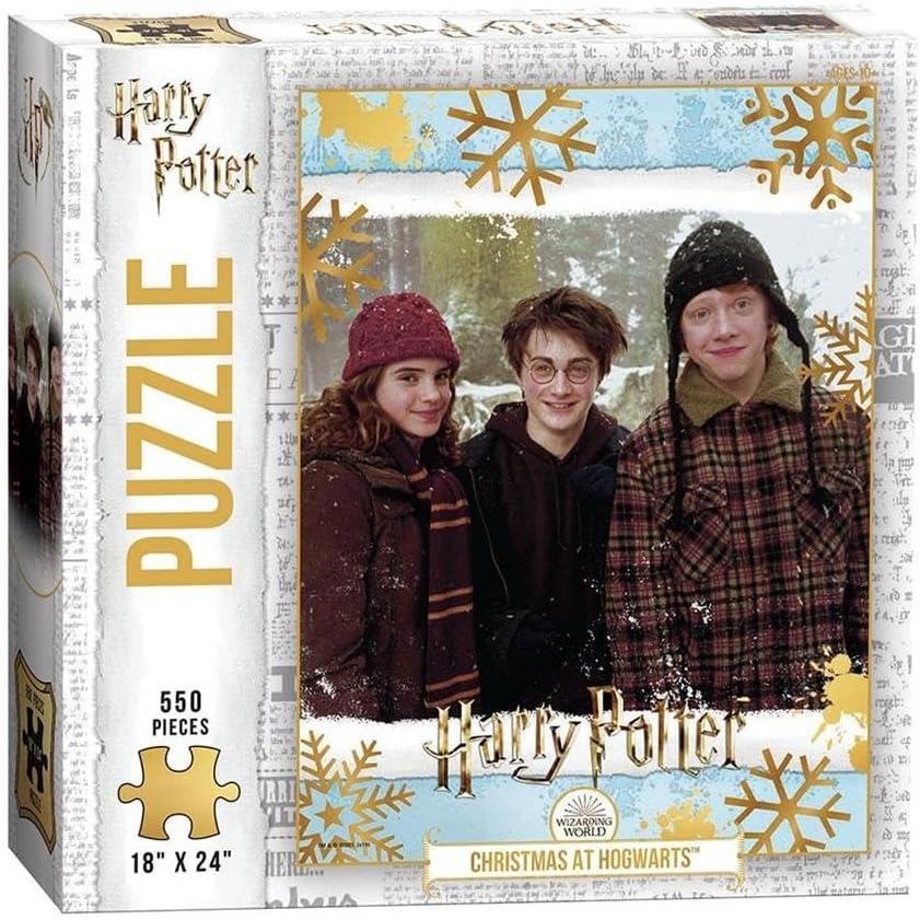 image:imageHarry Potter Christmas in The Wizarding World 500Piece Premium Puzzle Official Harry Potter Merchandise Jigsaw Puzzles
