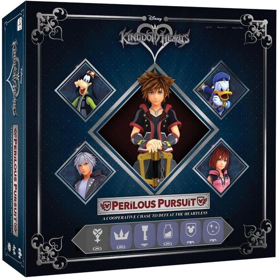 image:imageKingdom Hearts Perilous Pursuit Board Game Play As Sora Donald Goofy Kairi and Riku Dice Game Based on Kingdom Hearts Video Game Series Officially Licensed Disney Game