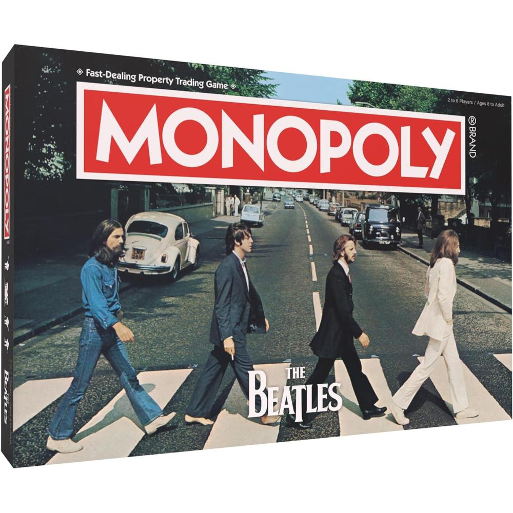 image:imageMonopoly The Beatles Play as Rocky Raccoon Maxwells Silver Hammer I Am The Walrus amp More Officially Licensed Collectible Game Based on The Beatles Rock Band for 26 Players