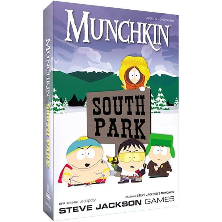 image:imageMunchkin South Park Card Game Featuring South Park Characters Based on The Steve Jackson Munchkin Games OfficiallyLicensed Comedy Central amp South Park Board Game amp Merchandise