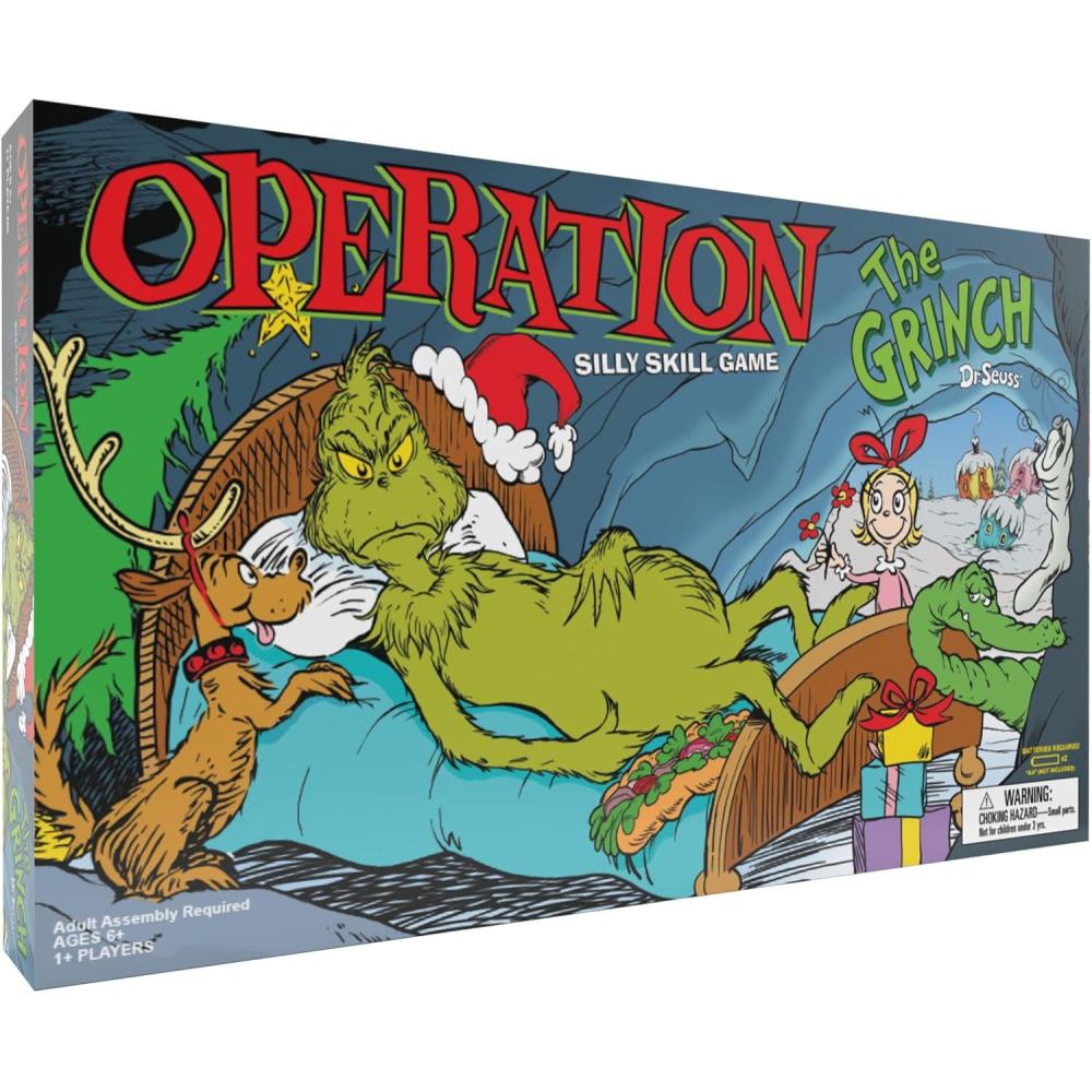 image:imageOperation The Grinch Board Game Classic Dr Seuss Art amp Custom Funatomy Parts