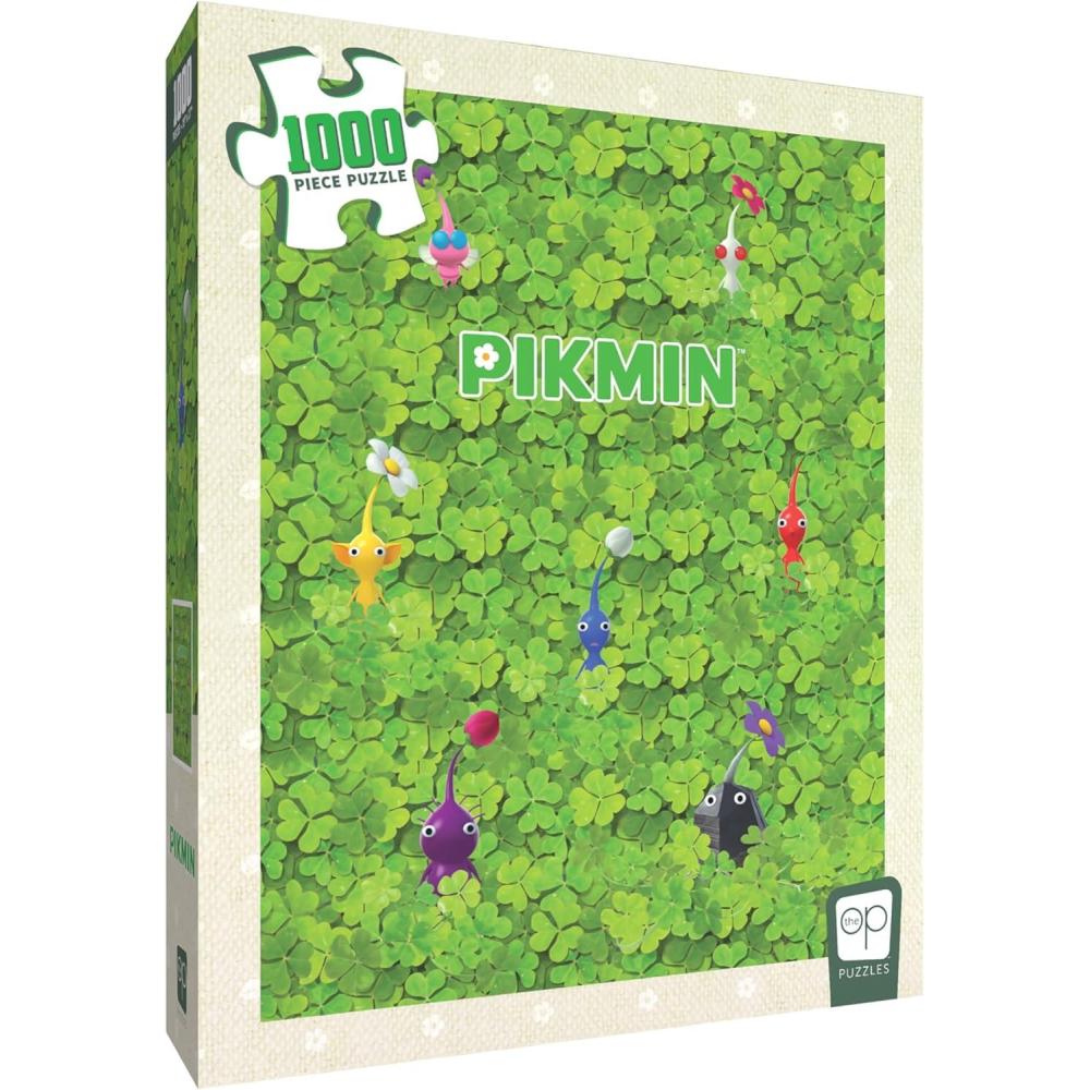 image:imagePikmin Hidden Pikmin 1000 Piece Jigsaw Puzzle Nintendo Collectible Puzzle Features Iconic Characters Challenging 19x27 Puzzle Fun Family Activity Great Gift for Fans amp Gamers