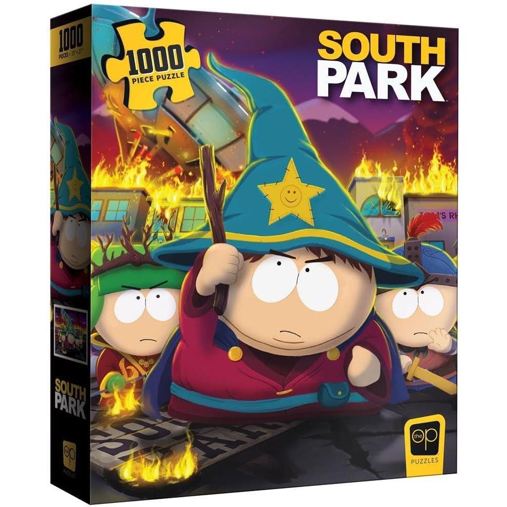 image:imageSouth Park The Stick of Truth 1000 Piece Jigsaw Puzzle Collectible Puzzle Artwork Featuring Cartman Stan Kyle Kenny and Butters OfficiallyLicensed Comedy Central amp South Park Merchandise