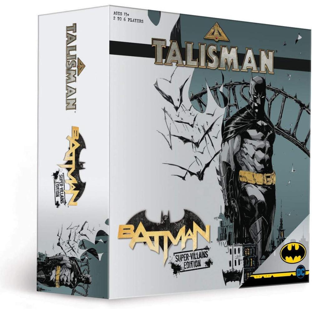 image:imageTalisman Batman SuperVillians Edition Competitive Board Game  Based on the Talisman Magical Quest Game  Official Batman Licensed Merchandise  The Joker Harley Quinn Mr Freeze Bane The Penguin
