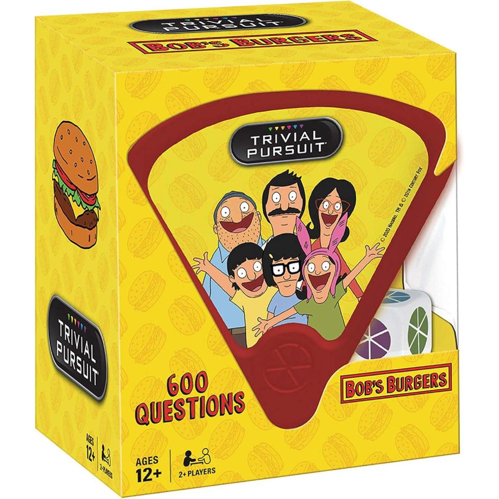 image:imageTrivial Pursuit Bobs Burgers BiteSized Edition Trivia Game Test Your Belcher Knowledge Covering The First 9 Seasons 600 Questions in 6 Categories Officially Licensed Merchandise amp Collectible