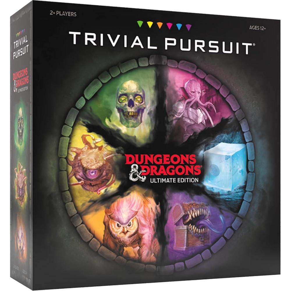 image:imageTrivial Pursuit Dungeons amp Dragons Ultimate Edition Collectible Trivia Board Game Featuring 6 Monster Movers and 1800 Questions Across 6 Categories OfficiallyLicensed DampD Game amp Merchandise