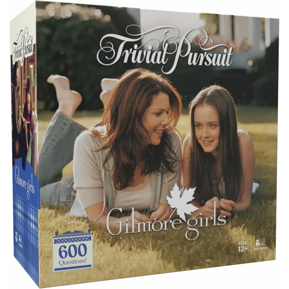 image:imageTrivial Pursuit Gilmore Girls Quick Play Edition Trivia Game Test Your Knowledge of Stars Hollow with 600 Questions in 6 Categories Officially Licensed Gilmore Girls Merchandise amp Collectible
