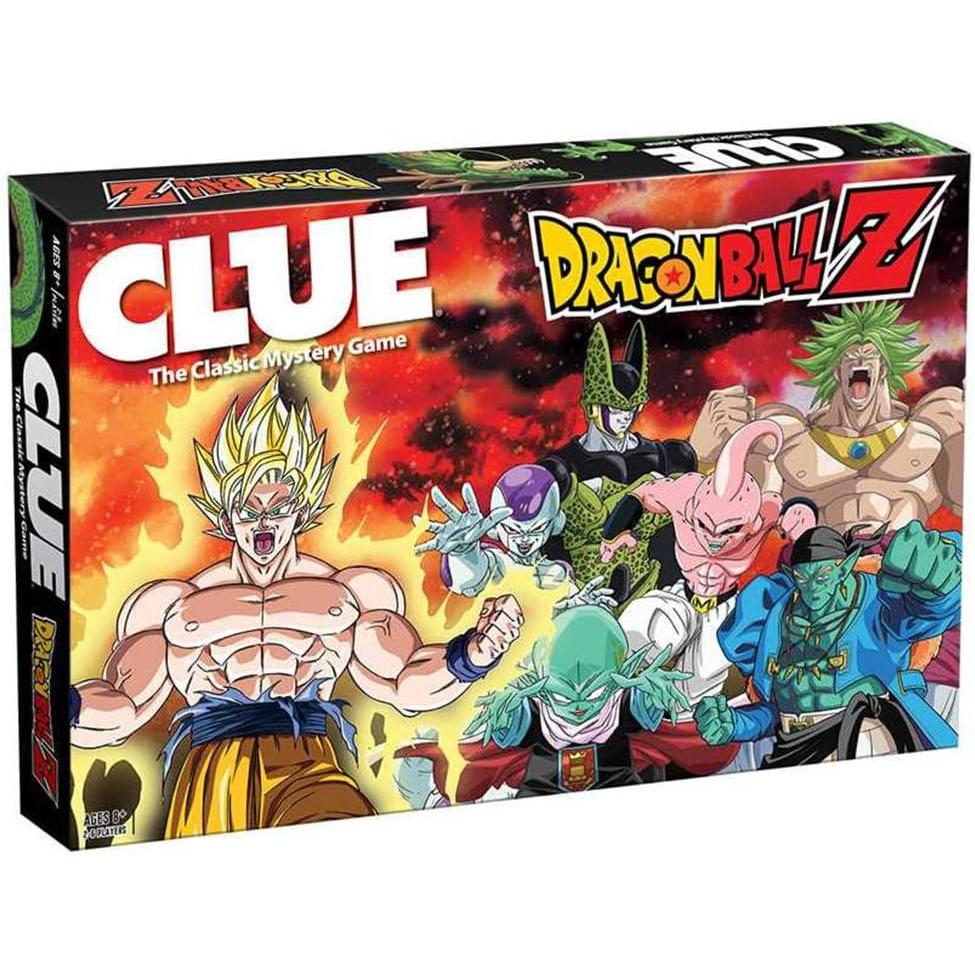 image:imageUSAOPOLY CLUE Dragon Ball Z  Collectible Clue Board Game Featuring Anime Show  OfficiallyLicensed Game with Familiar Locations and Iconic Characters from Dragon Ball Show
