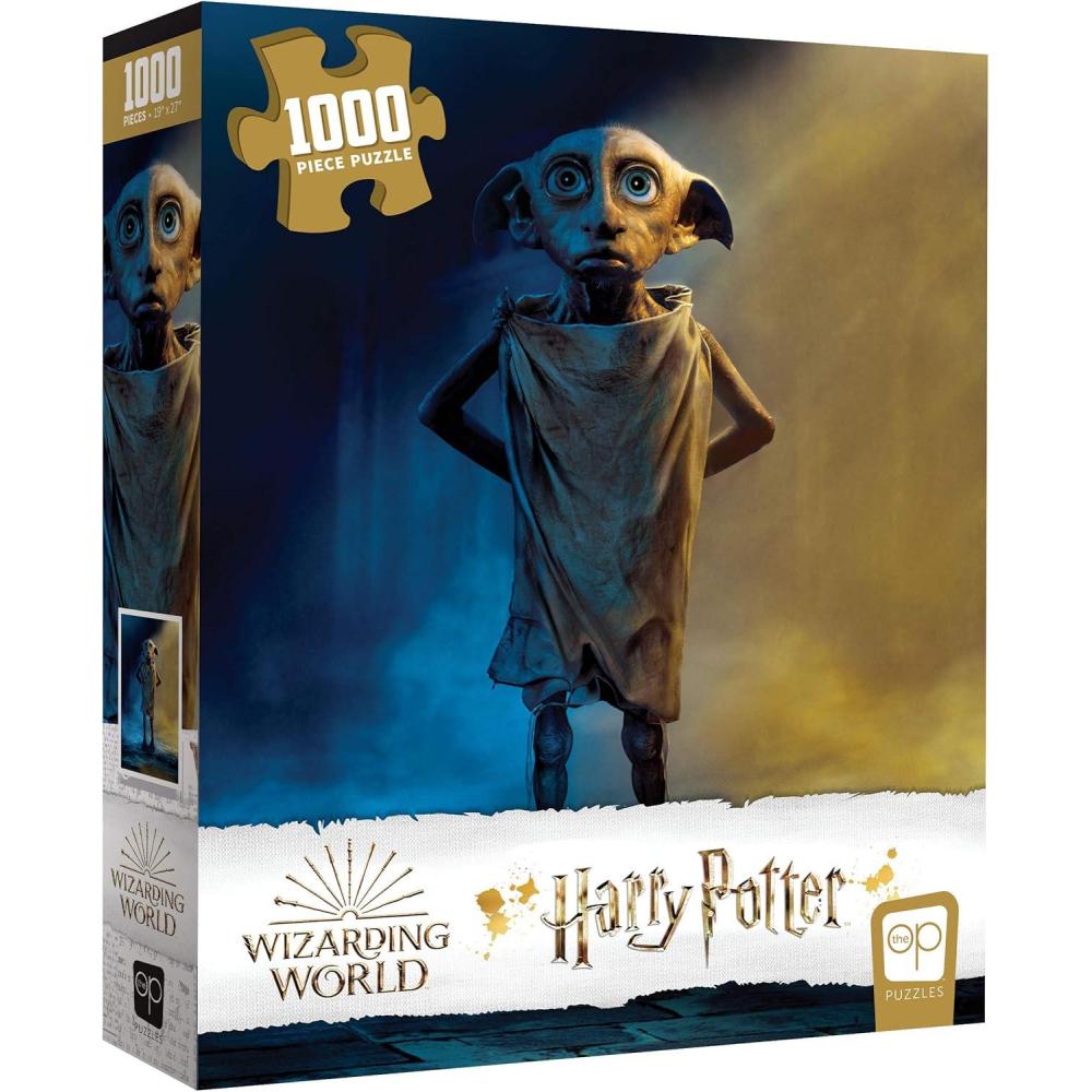 image:imageUSAOPOLY Harry Potter Dobby 1000 Piece Jigsaw Puzzle Officially Licensed Harry Potter Puzzle Collectible Puzzle Featuring Dobby The House Elf from Harry Potter Films