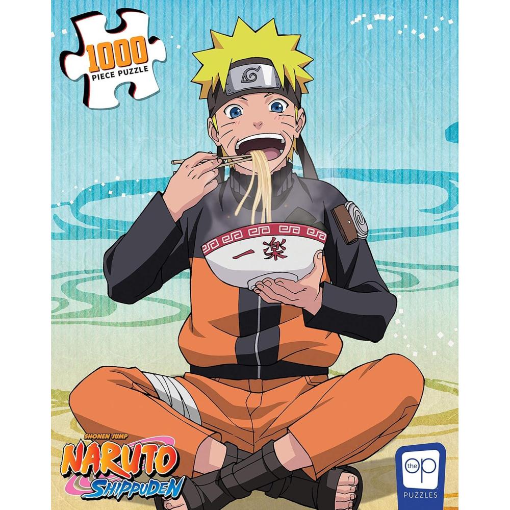 image:imageUSAOPOLY Naruto Ramen Time 1000 Piece Jigsaw Puzzle Officially Licensed Naruto Merchandise Collectible Puzzle Featuring Naruto Uzumaki from The Anime Show and Manga