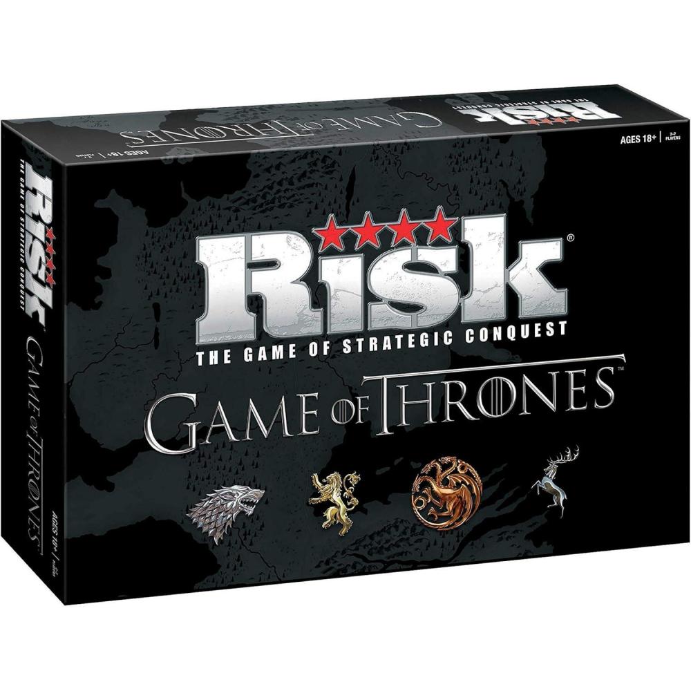 image:imageUSAOPOLY Risk Themed Game of Thrones Strategy Board Game for Game of Thrones Fans Official Merchandise Based on The TV Show on HBO Orignal Color