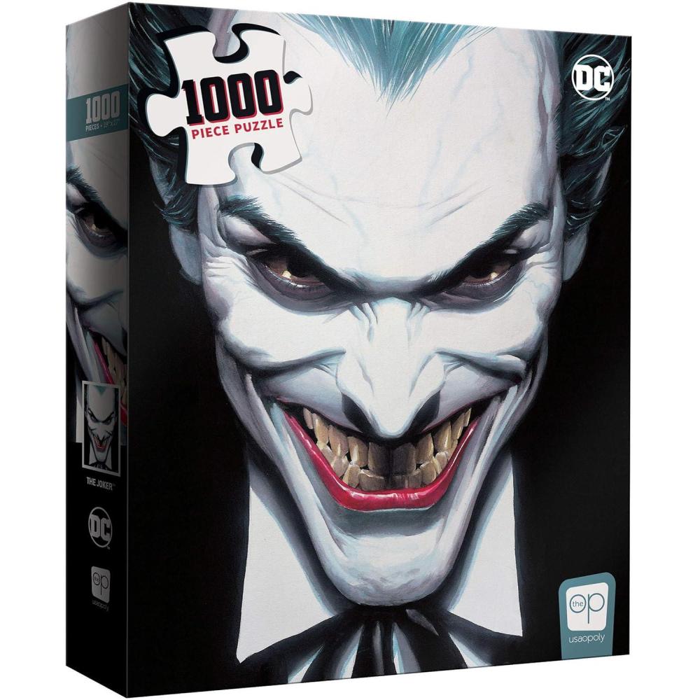 image:imageUSAOPOLY The Joker Crown Prince of Crime 1000 Piece Jigsaw Puzzle  Collectible Puzzle Featuring Crime Villain Joker  Officially Licensed DC Comics Merchandise PZ01053600200006