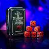 Disney The Nightmare Before Christmas Premium Dice Set, Red