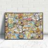 Gudetama “Amazing Egg-Ventures” 1000 Piece Jigsaw Puzzle | Collectible Anime Puzzle Artwork Featuring a Collage of Sanrio’s Gudetama | Officially-Licensed Gudetama Puzzle & Merchandise
