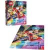 Mario Kart “Rainbow Road” 1,000 Piece Jigsaw Puzzle | Collectible Super Mario Puzzle Artwork Featuring Mario, Princess Peach, and Bowser | Officially-Licensed Nintendo Puzzle & Merchandise
