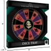 Nightmare Before Christmas Dice Tray | Oogie Boogie Roulette Wheel Collectible Dice Tray | Dice Rolling Tray for Dice Games – RPG, D&D, Table Games | Officially Licensed Disney Gift
