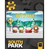 South Park Paper Bus Stop 1000 Piece Jigsaw Puzzle | Collectible Puzzle Featuring Stan, Kyle, Cartman, and Kenny | Officially Licensed Comedy Central and South Park Merchandise