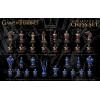 USAOPOLY Game of Thrones Collector’s Chess Set | 32 Custom Sculpt HBO Game of Thrones TV Characters Chess Pieces | 2 Players | Ages 18+