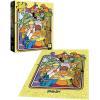 USAOPOLY Scooby-Doo Those Meddling Kids 1000 Piece Jigsaw Puzzle | Officially Licensed Scooby-Doo Merchandise | Collectible Puzzle Featuring Scooby-Doo, Shaggy, Velma, Daphne and Fred, Yellow