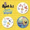 USAOPOLY Spot It! SpongeBob SquarePants | Fun Card Game for Kids and Adults | Featuring SpongeBob, Patrick, Squidward, The Krabby Patty, Gary and More | Licensed Nickelodeon Game