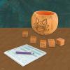 YAHTZEE: Disney Stitch, Collectible Tiki Style Dice Cup, Classic Dice Game Based on Disney’s Lilo & Stitch, Great for Family Night, Officially Licensed Disney Game & Merchandise