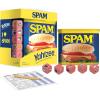 YAHTZEE Spam Brand | Collectible Yahtzee Game as Iconic Spam Can with Custom Dice | Dice Featuring Fried Spam, Spam Musubi, Spam Fries | Travel Yahtzee Game & Dice Game