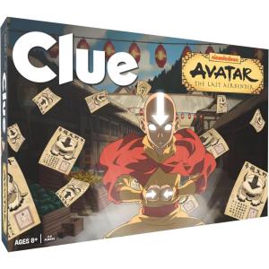 CLUE: Avatar The Last Airbender Board Game, Play as Aang, Katara, Zuko & More, Explore Iconic Locations Like Ba Sing Se to Uncover Where Appa Has Vanished, Official Nickelodeon Merchandise for Ages 8+