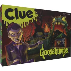 CLUE: Goosebumps, Classic Board Game Inspired R.L. Stine’s Goosebumps Novels, Thwart Slappy’s Sinister Plan with Friends and Family of All Ages, Officially Licensed Scholastic Merchandise