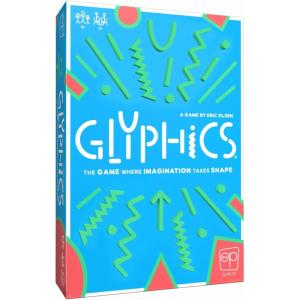 Glyphics, Creative Family Party Game, Use Shapes and Get Everyone to Guess The Words on Your Card, Fast & Fun Abstract Guessing Word Game for Families, Friends & Game Nights, 3+ Players, Ages 8+