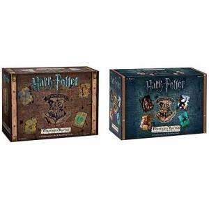 Harry Potter Hogwarts Battle A Cooperative Deck Building Game with USAopoly Harry Potter: Hogwarts Battle – The Monster Box of Monsters Expansion Card Game Bundle