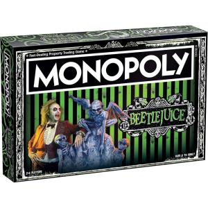 Monopoly Beetlejuice Board Game | Based on The 80’s Fantasy Film Beetlejuice | Officially Licensed Beetlejuice Merchandise | Themed Classic Monopoly Game