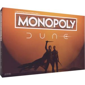 Monopoly: Dune | Play as The Ducal Ring, Crysknife, Gom Jabbar & More |Officially Licensed Collectible Game Based on The Movie Dune