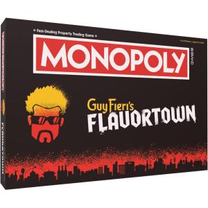 Monopoly: Flavortown Board Game, Featuring ’68 Chevy Camaro, Knuckle Sandwich Coin and More, Buy, Sell, Trade Guy Fieri’s Restaurants, Build Your Own Culinary Empire, Officially Licensed Merchandise