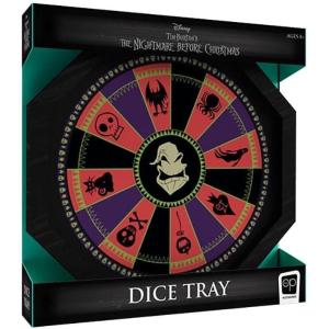 Nightmare Before Christmas Dice Tray | Oogie Boogie Roulette Wheel Collectible Dice Tray | Dice Rolling Tray for Dice Games – RPG, D&D, Table Games | Officially Licensed Disney Gift
