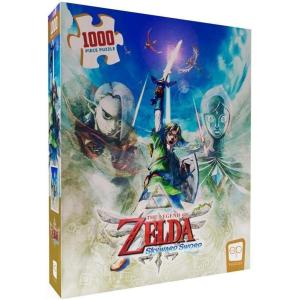 The Legend of Zelda “Skyward Sword” 1,000 Piece Jigsaw Puzzle | Collectible Puzzle Artwork Featuring Link, Ghirahim, and Fi | Officially-Licensed Nintendo Puzzle & Merchandise