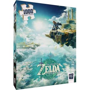 The Legend of Zelda Tears of The Kingdom 1000 Piece Jigsaw Puzzle | Collectible Puzzle Featuring Link from The Legend of Zelda Video Game | Officially Licensed Nintendo Merchandise