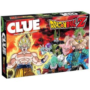 USAOPOLY CLUE Dragon Ball Z | Collectible Clue Board Game Featuring Anime Show | Officially-Licensed Game with Familiar Locations and Iconic Characters from Dragon Ball Show