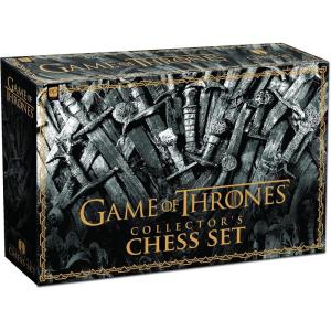USAOPOLY Game of Thrones Collector’s Chess Set | 32 Custom Sculpt HBO Game of Thrones TV Characters Chess Pieces | 2 Players | Ages 18+