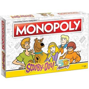 USAOPOLY Monopoly Scooby-Doo! Board Game | Official Scooby-Doo! Merchandise Based on The Popular Scooby-Doo! Cartoon | Classic Monopoly Game Featuring Scooby-Doo! Characters
