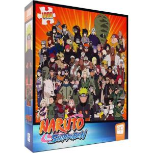USAOPOLY Naruto “Never Forget Your Friends” 1000 Piece Jigsaw Puzzle | Collectible Puzzle Featuring Artwork of Naruto Uzumaki & Characters from The Anime Show | Officially-Licensed Naruto Merchandise