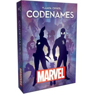 USAopoly Marvel Codenames | Based On The Hit Social Word Game Codenames | Relive Memorable Moments From The Marvel Comic Universe | Fun Board Game For The Whole Family