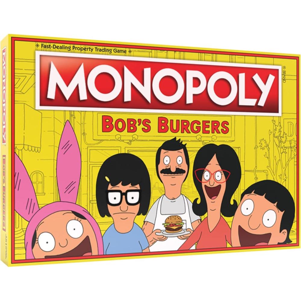 image:imageMonopoly Bobs Burgers Board Game  Themed Bob Burgers TV Show Monopoly Game  Officially Licensed Bobs Burgers Game