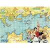 One Piece Sailing The Going Merry 1,000 Piece Jigsaw Puzzle, Featuring Stunning 27″ x 19″ Artwork from Eiichiro Oda’s Legendary Manga, Based on The Popular Anime TV Series,Officially Licensed