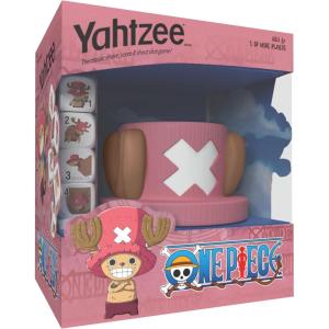 YAHTZEE: One Piece – Chopper Edition, Collectible Tony Tony Chopper Hat Dice Cup, Classic Dice Rolling Game Based on The Anime Series, Family Game Night Fun, Official Toei Animation Merchandise