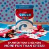 CULLS, an Abstract Strategy Board Game, Smarter Than Checkers and More Fun Than Chess, A Travel Friendly Quick Thinking Tactics Game for Ages 6 & Up, 2-4 Player Family Game, 10+ Minutes Play Time