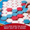 CULLS, an Abstract Strategy Board Game, Smarter Than Checkers and More Fun Than Chess, A Travel Friendly Quick Thinking Tactics Game for Ages 6 & Up, 2-4 Player Family Game, 10+ Minutes Play Time